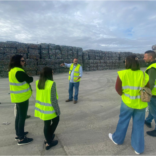 Visita a la empresa pionera en el reciclaje y gestión de residuos Grupo TR2, en Arganda del Rey 1
